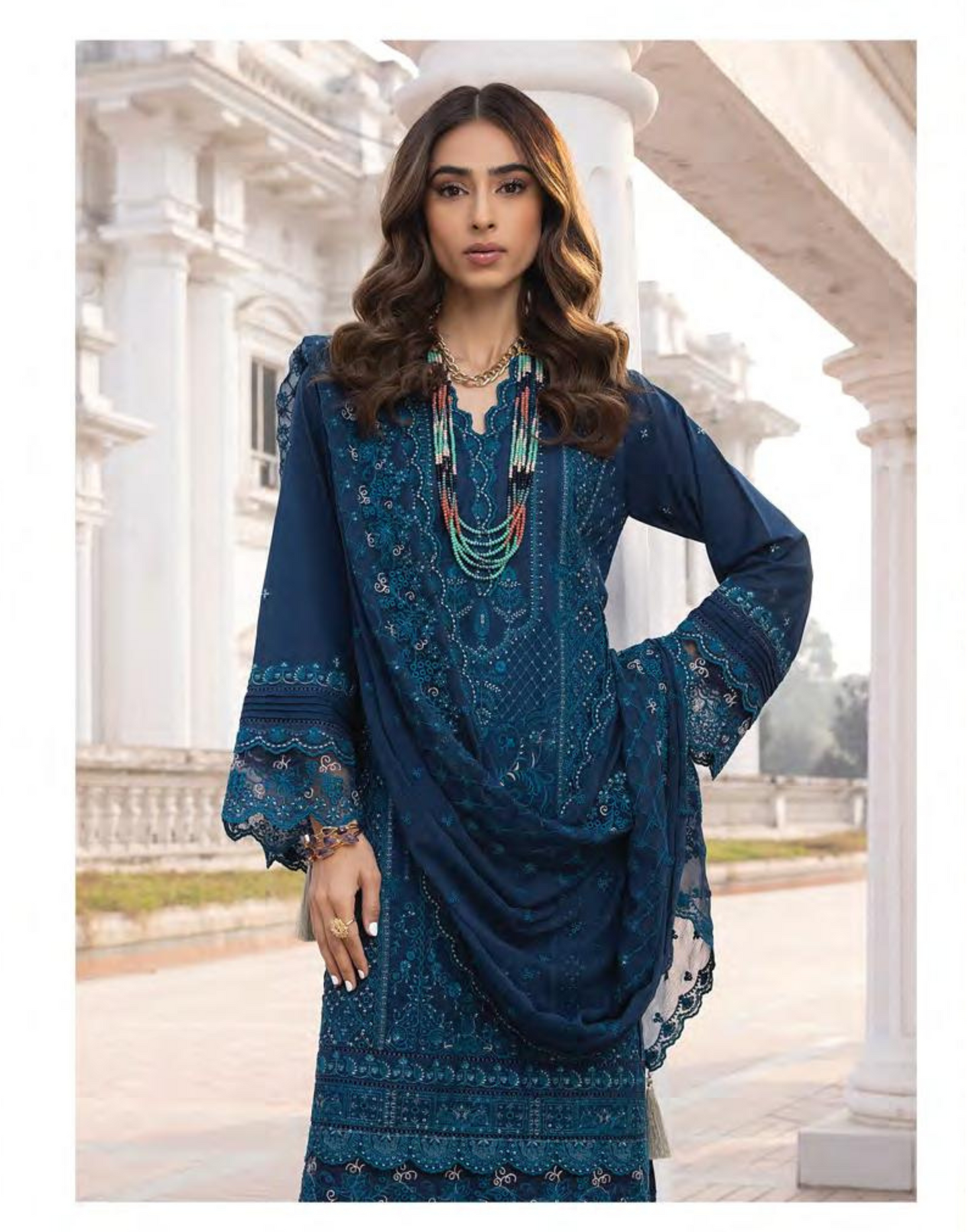 LAKHANY Spring Embroidered