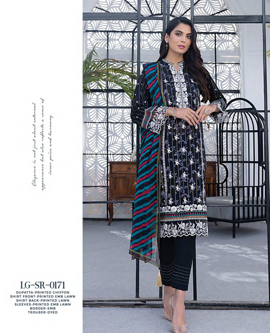 LAKHANY SPRING EMB LAWN VOL-02